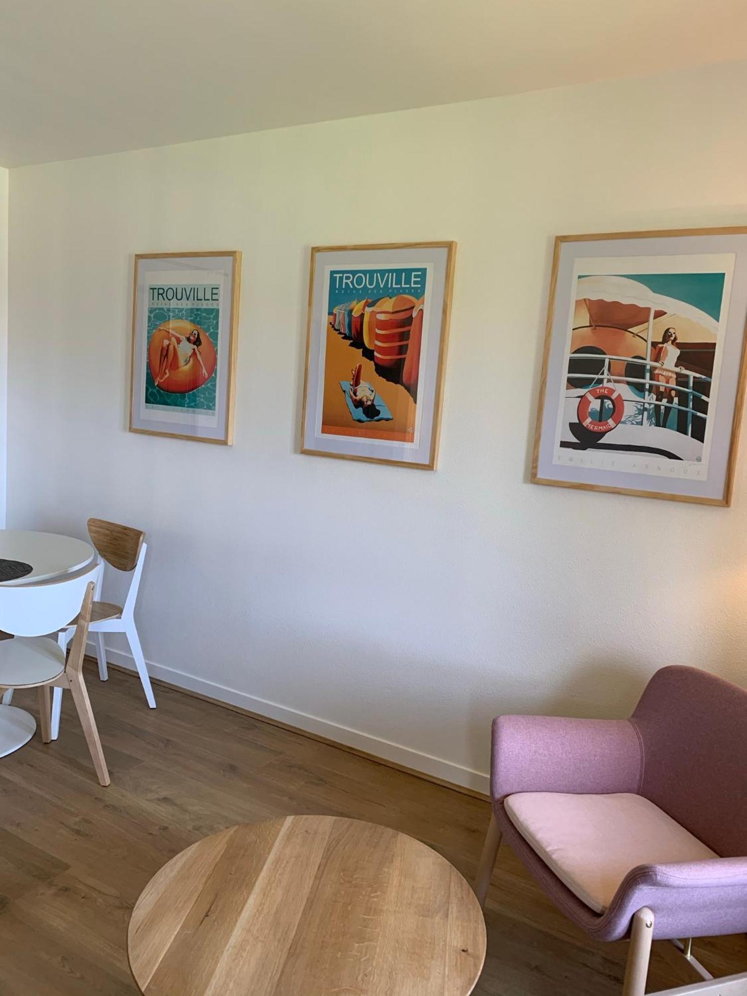 L'Appartement Vue Mer De La Villa Des Rosiers - Trouville Sur Mer Trouville-sur-Mer Exterior foto
